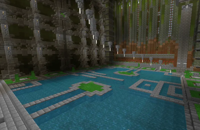 temple puzzles parkour map screenshot