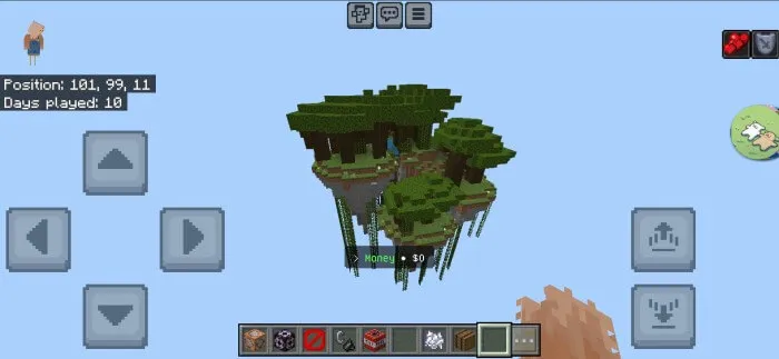 skyblockr but have bloodmoon map screenshot