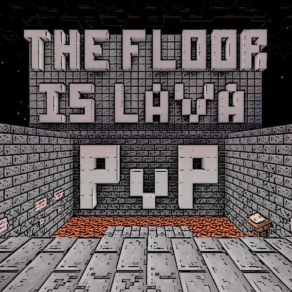 the floor is lava pvp map screenshot