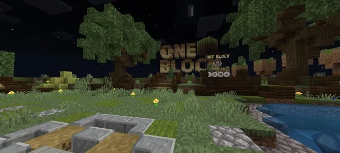 one block minecraft 121 screenshot