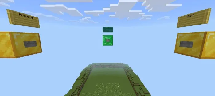 one shot 3v3 archery deathmatch map screenshot