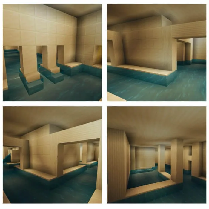 enter the backrooms map screenshot