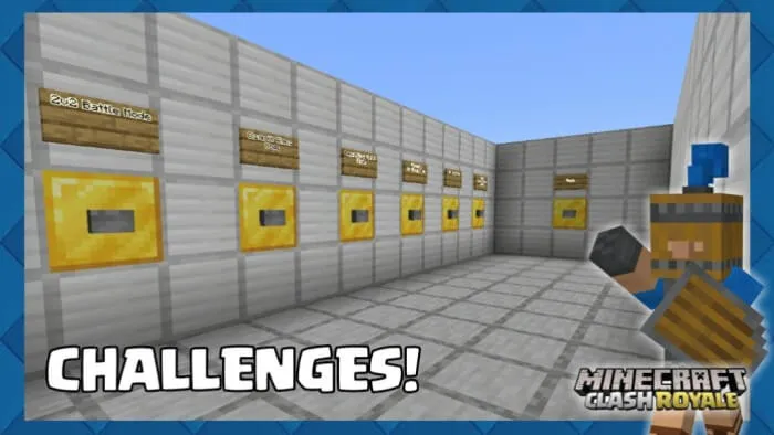 minecraft clash royale map addon screenshot