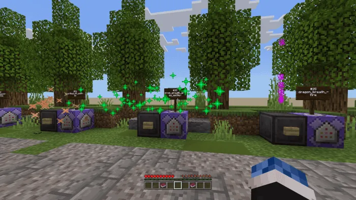 particles mcbe map screenshot