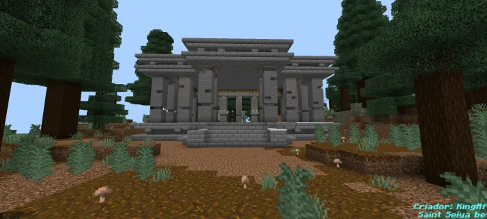 saint seiya addon map screenshot