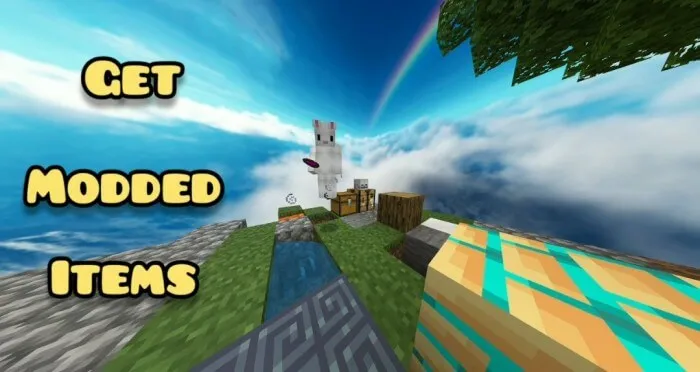 luckyskyblock skyblock with luckyblocks map screenshot