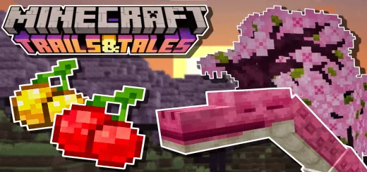 minecraft better cherry blossom biome addon thumbnail