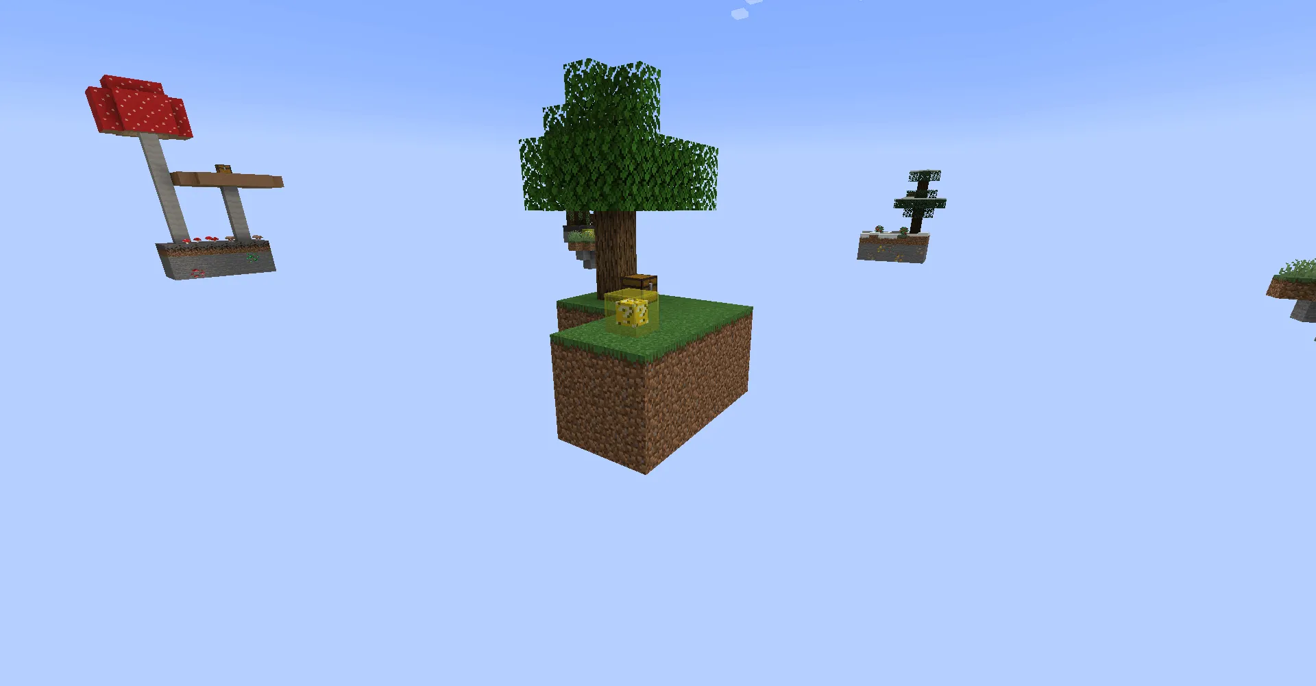 luckyskyblock map screenshot