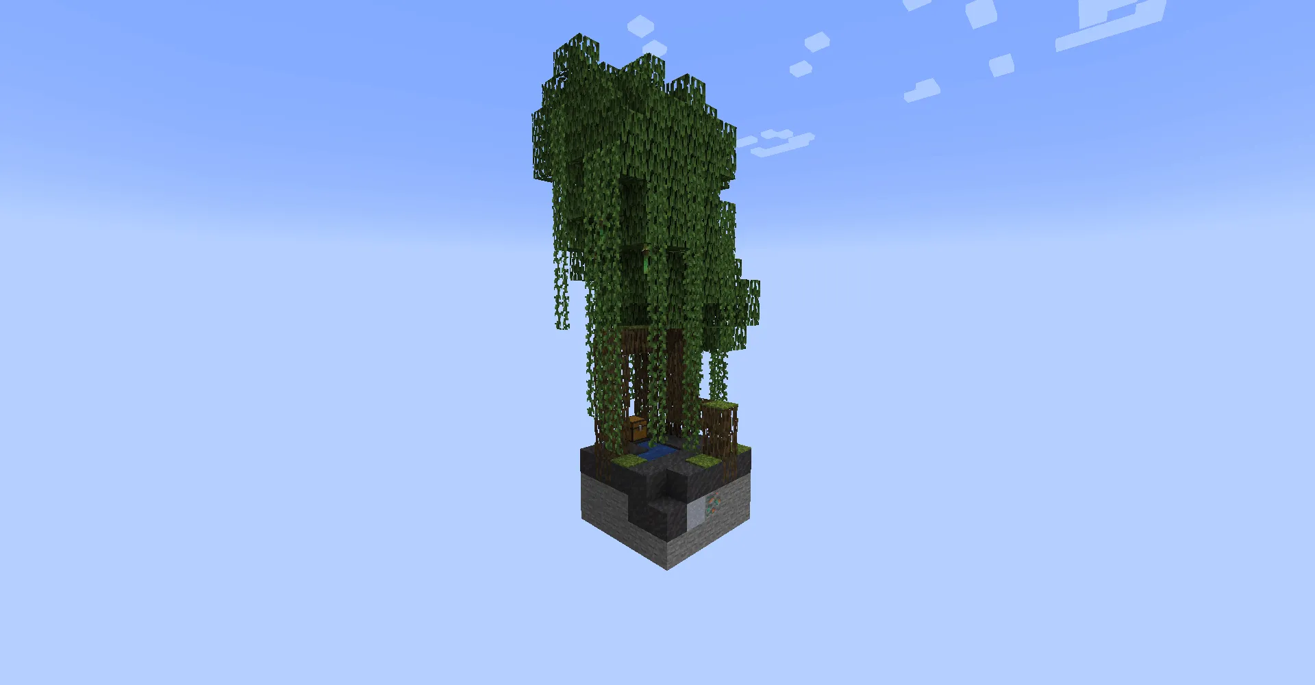 luckyskyblock map screenshot