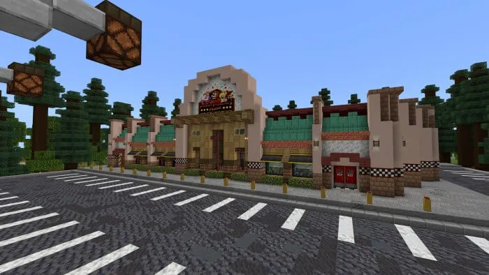 crxzys custom fnaf 1 map screenshot