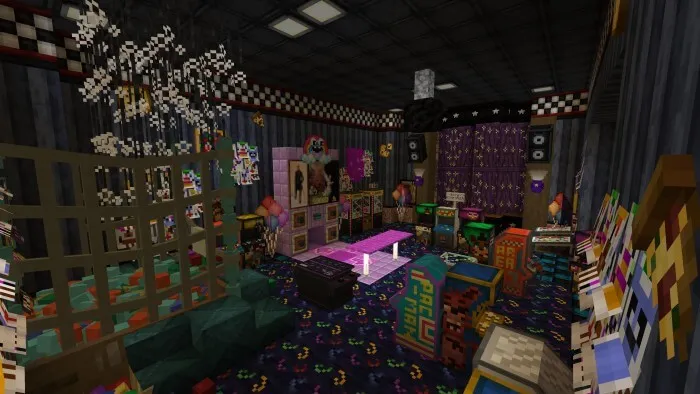 crxzys custom fnaf 1 map screenshot
