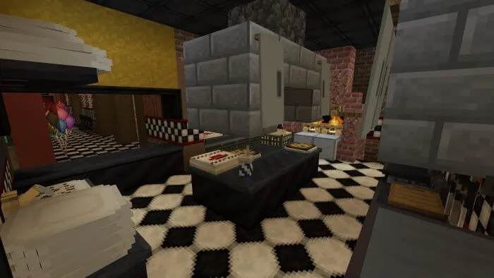 crxzys custom fnaf 1 map screenshot