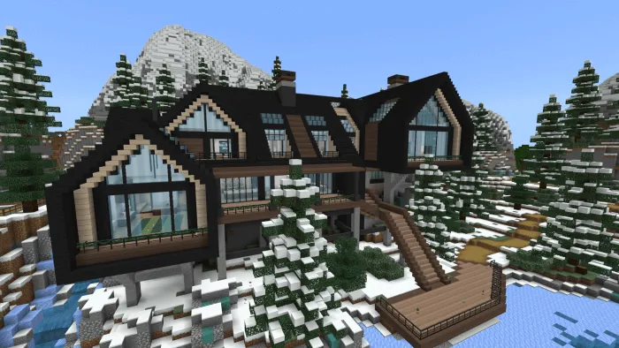 winter mansion map screenshot