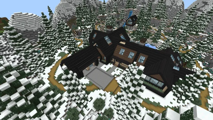 winter mansion map screenshot