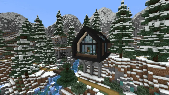winter mansion map screenshot