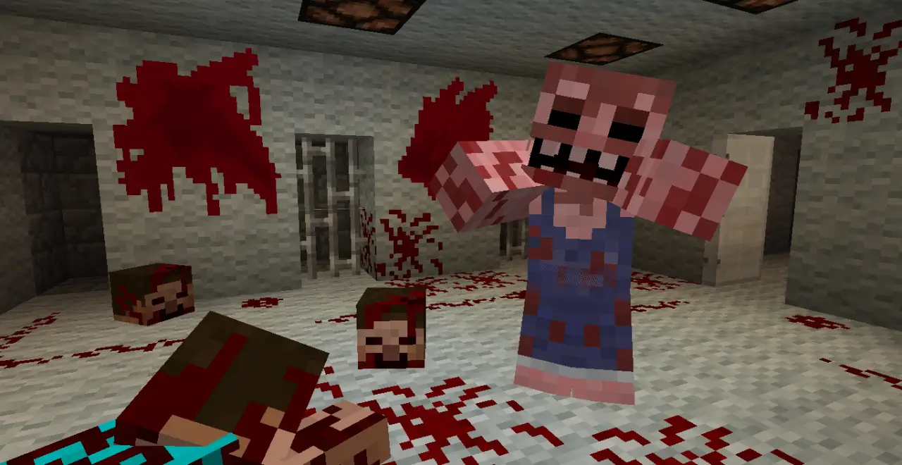 pachecos hell bedrock edition horror map screenshot