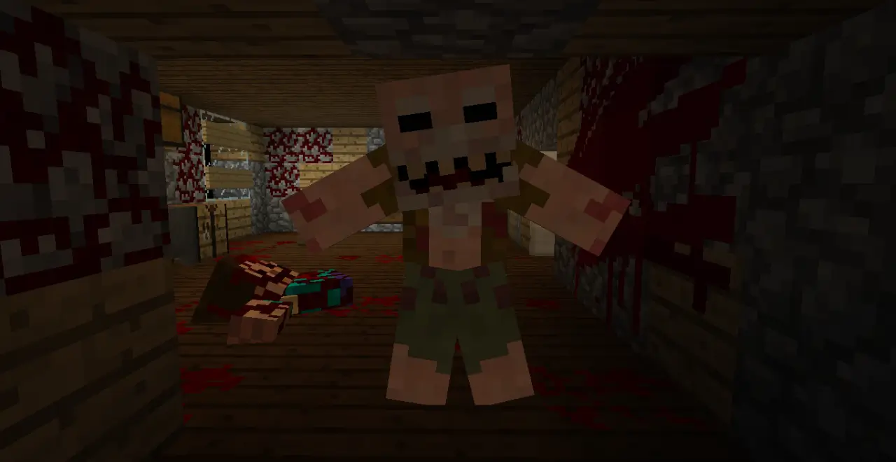 pachecos hell bedrock edition horror map screenshot
