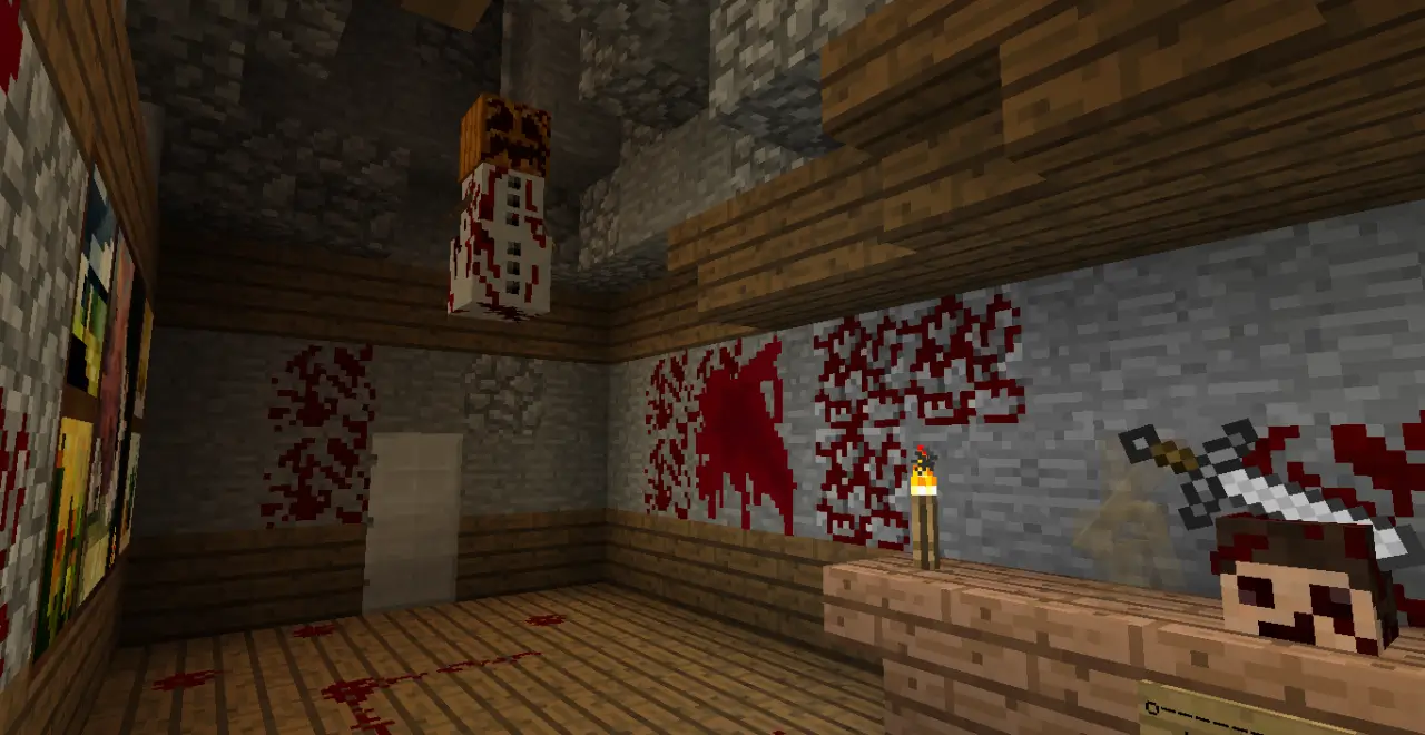 pachecos hell bedrock edition horror map screenshot