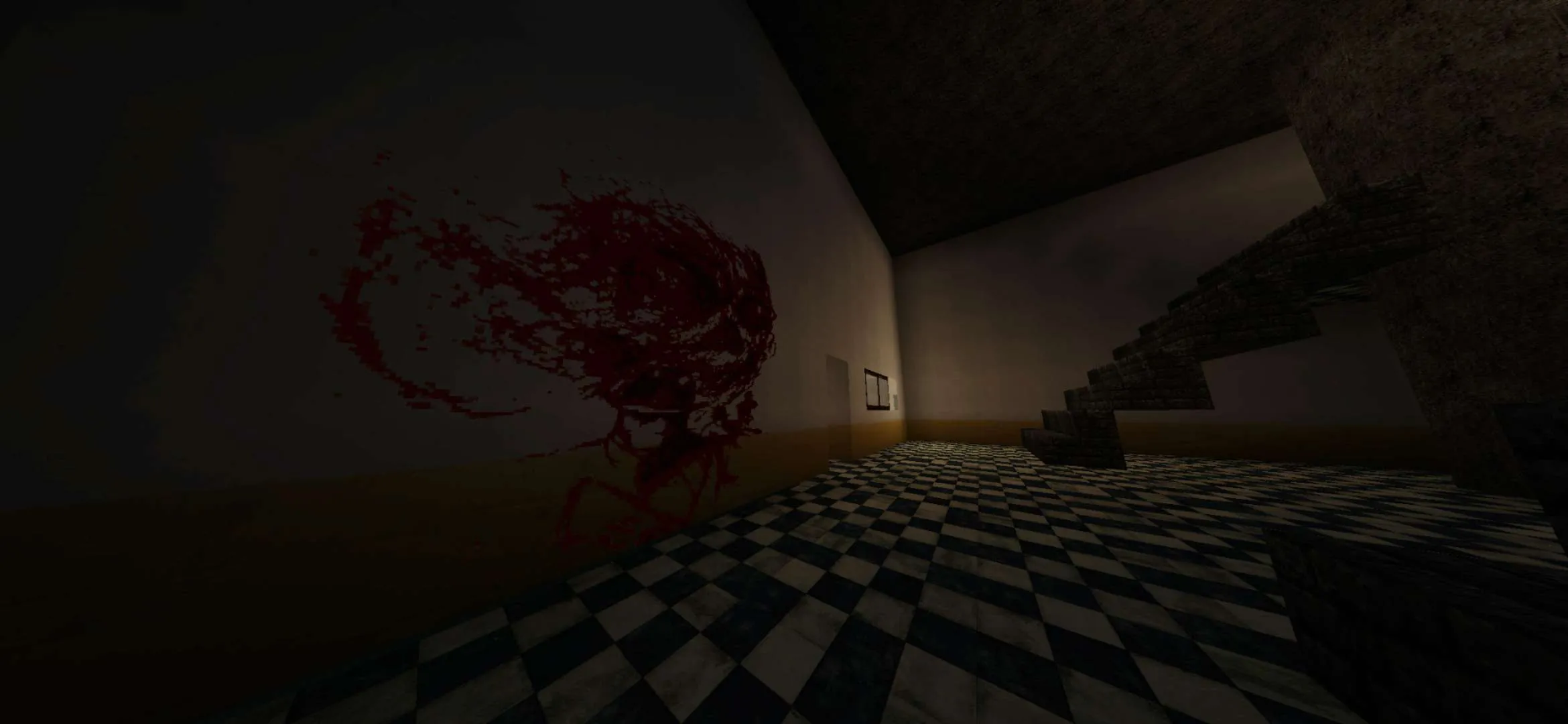 herobrines curse horror map screenshot