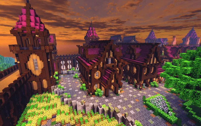 medieval fortress map screenshot