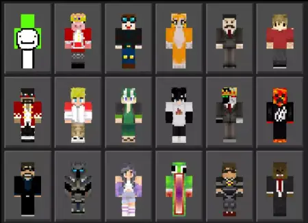Ultimate Youtubers SkinPack pic 2