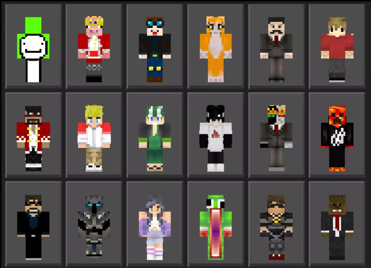Ultimate Youtubers SkinPack pic 4