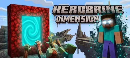 Herobrine Dimension Addon pic 1