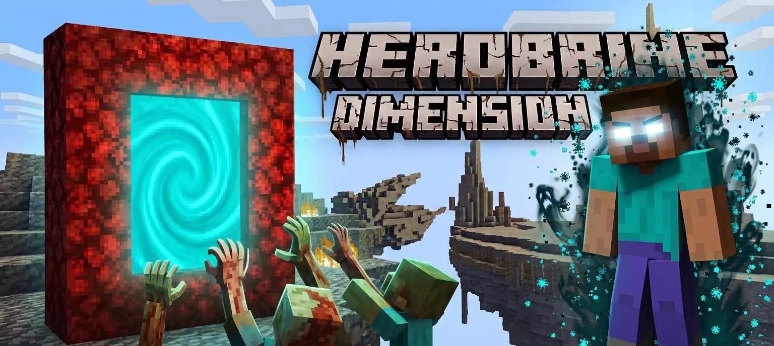 Herobrine Dimension Addon pic 2