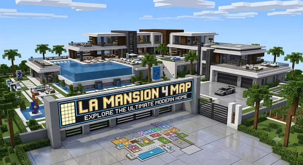 LA Mansion 4 Map pic 3
