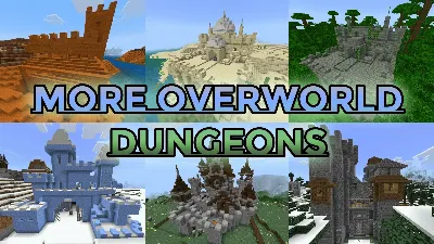 More Overworld Dungeons Mod / Addon thumbnail