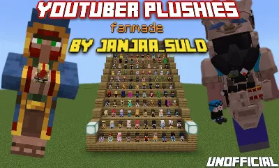 Youtuber Plushies Mod / Addon thumbnail