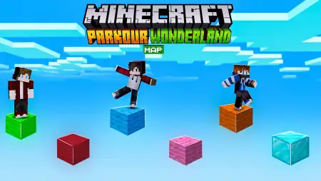 Minecraft Parkour Wonderland Map thumbnail