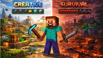 Creative in Survival Mod / Addon thumbnail