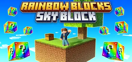 Rainbow Blocks Sky Block Map thumbnail