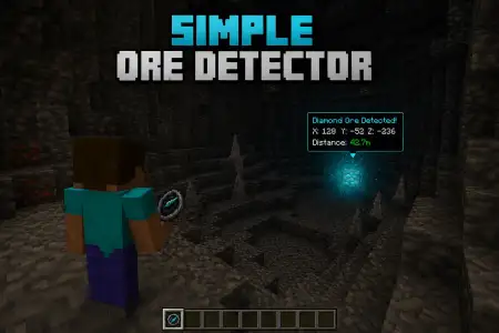 Simple Ore Detector Addon thumbnail