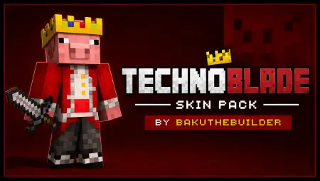 Technoblade Skin Pack thumbnail