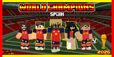 World Champions Spain Skin Pack thumbnail