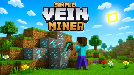 Simply Vein Miner Addon thumbnail