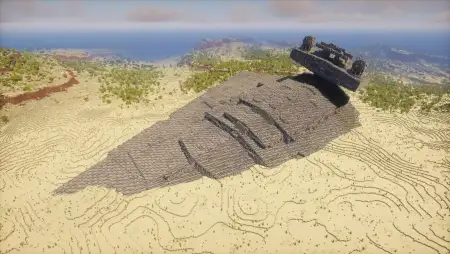 Crashed Star Destroyer - Survival World Map thumbnail