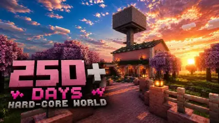 A legendary 250 days hardcore World Map thumbnail