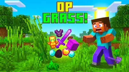 Grass Drops OP Items! Addon thumbnail