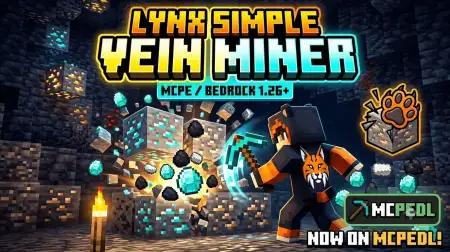 Simple Vein Miner Addon thumbnail