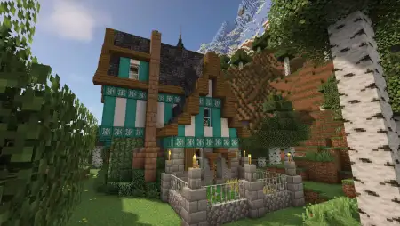 Half-Timbered Cottage - BE Map thumbnail
