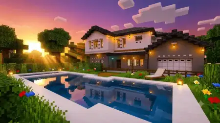 Suburban Villa – Hardcore Survival Base Map thumbnail