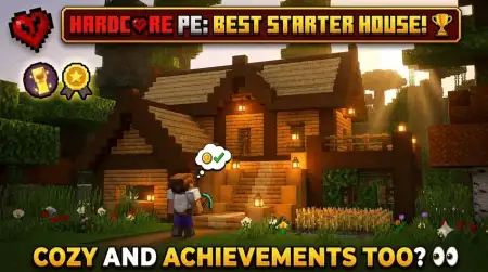 Cozy Hardcore Starter Cabin Map thumbnail