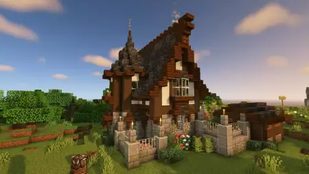 Survival Homestead (Bedrock) Map thumbnail