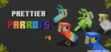 Prettier Parrots – Addon / Texture Pack thumbnail