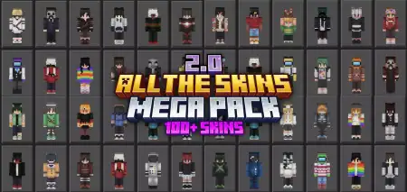 All the Skins Part 2 - 100+ Skins MEGA PACK thumbnail