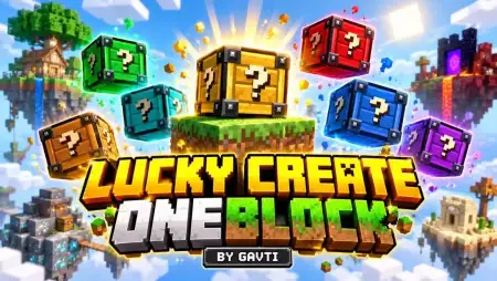 One Block Lucky Crate Map thumbnail