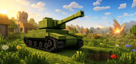 Tanks | Drivable Battle Tank Addon thumbnail